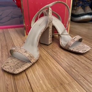 The Perfect Neutral Tan Heeled Sandals!